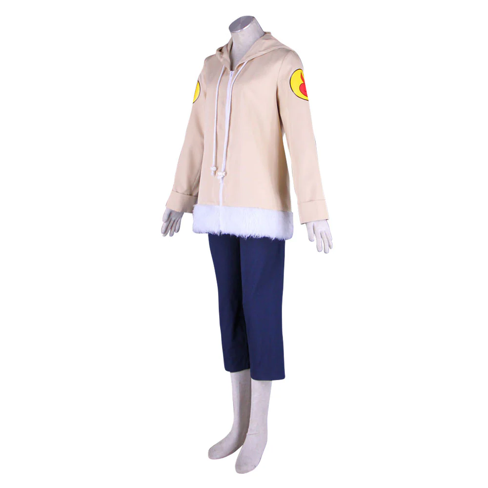 Naruto Costume Hyuuga Hinata Childhood Cosplay full Outfit for Women and Kids - Image 3