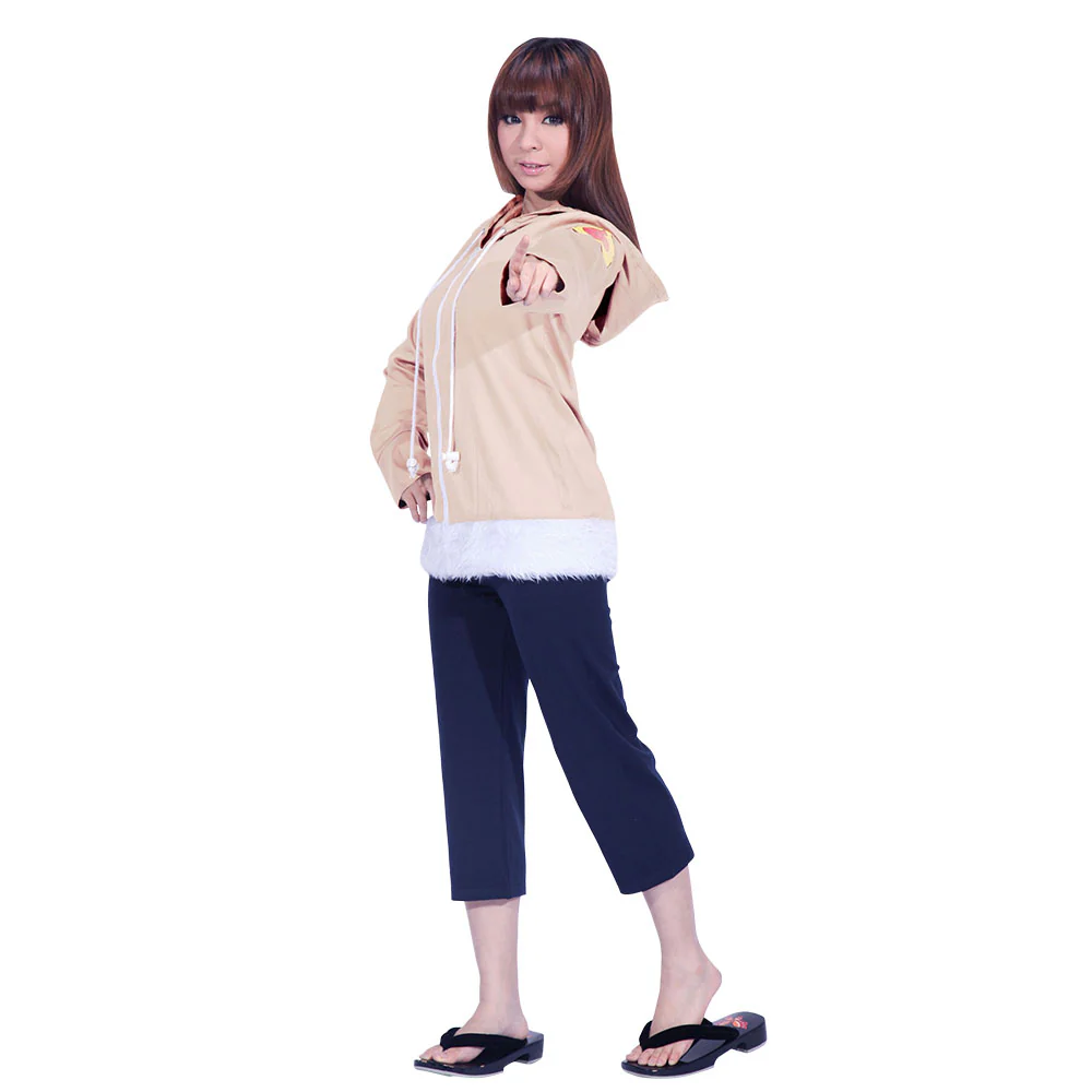 Naruto Costume Hyuuga Hinata Childhood Cosplay full Outfit for Women and Kids - Image 8