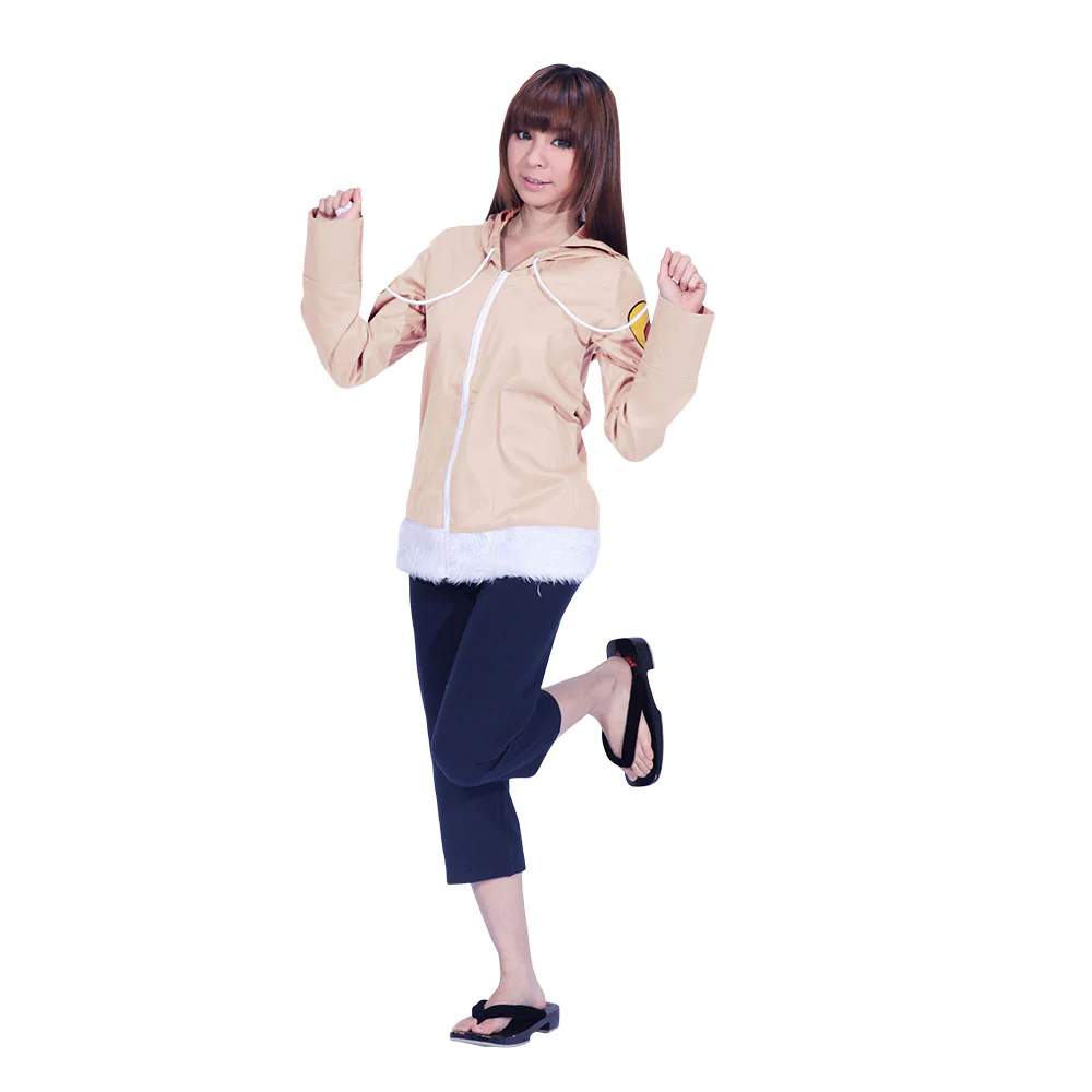 Naruto Costume Hyuuga Hinata Childhood Cosplay full Outfit for Women and Kids - Image 9