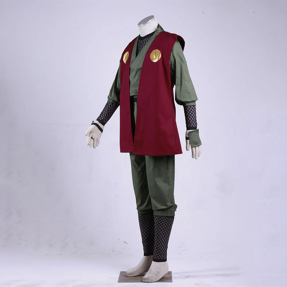 Naruto Costume Jiraiya Cosplay full Outfit for Men and Kids - Image 3
