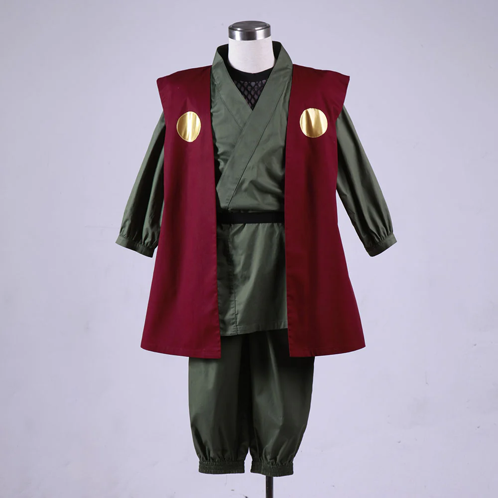 Naruto Costume Jiraiya Cosplay full Outfit for Men and Kids - Image 6