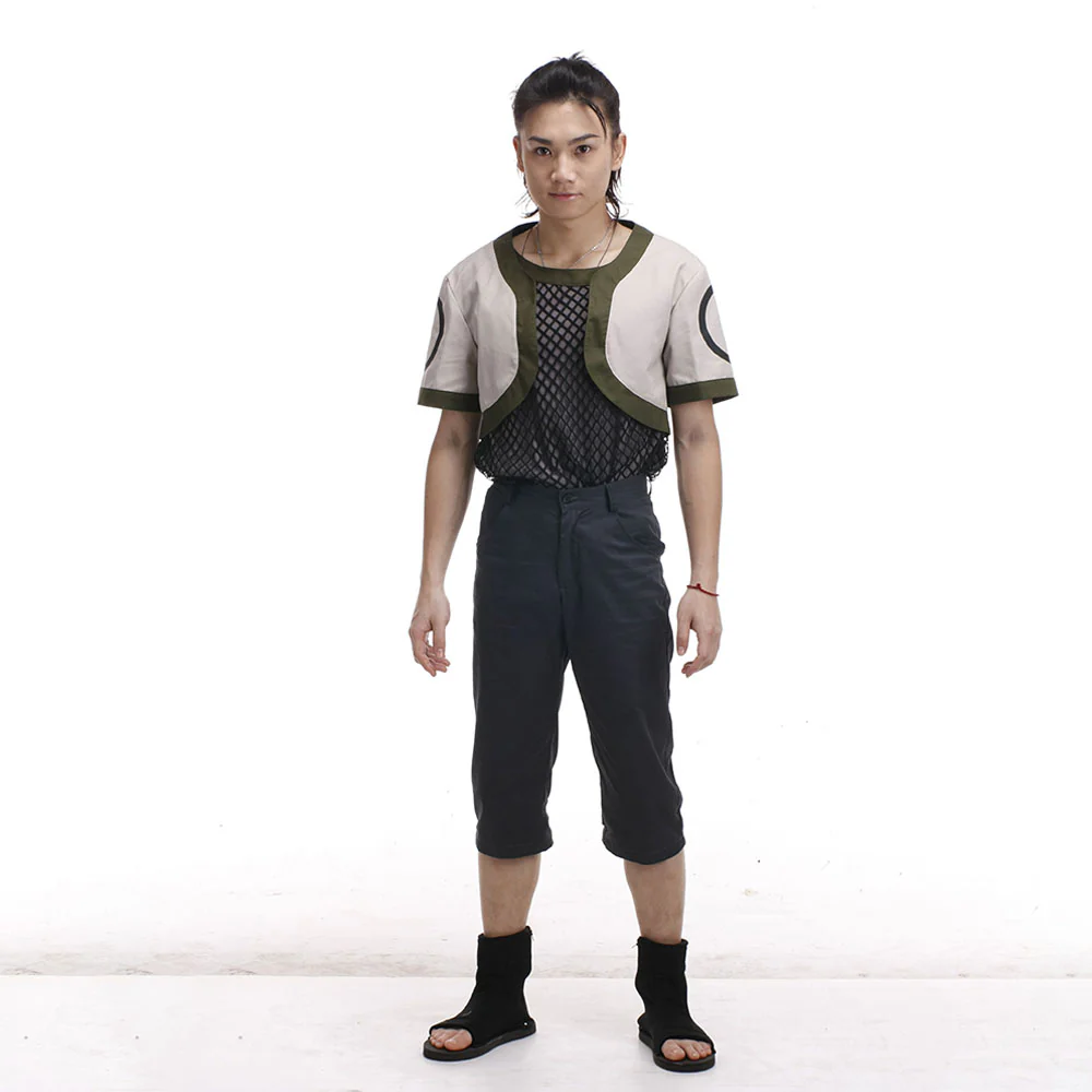 Naruto Costume Nara Shikamaru Cosplay full Outfit for Men and Kids - Image 2