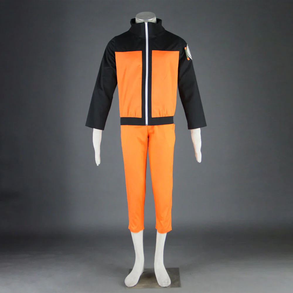 Naruto Costume Juvenile Naruto Orange Cosplay full Outfit for Men and Kids - Image 2