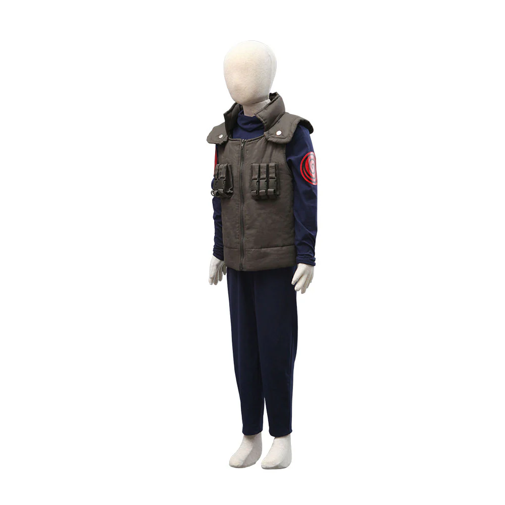 Naruto Costume Konoha Ninja Village Jonin Uniform Kakashi Cosplay Uniform Vest - Image 7