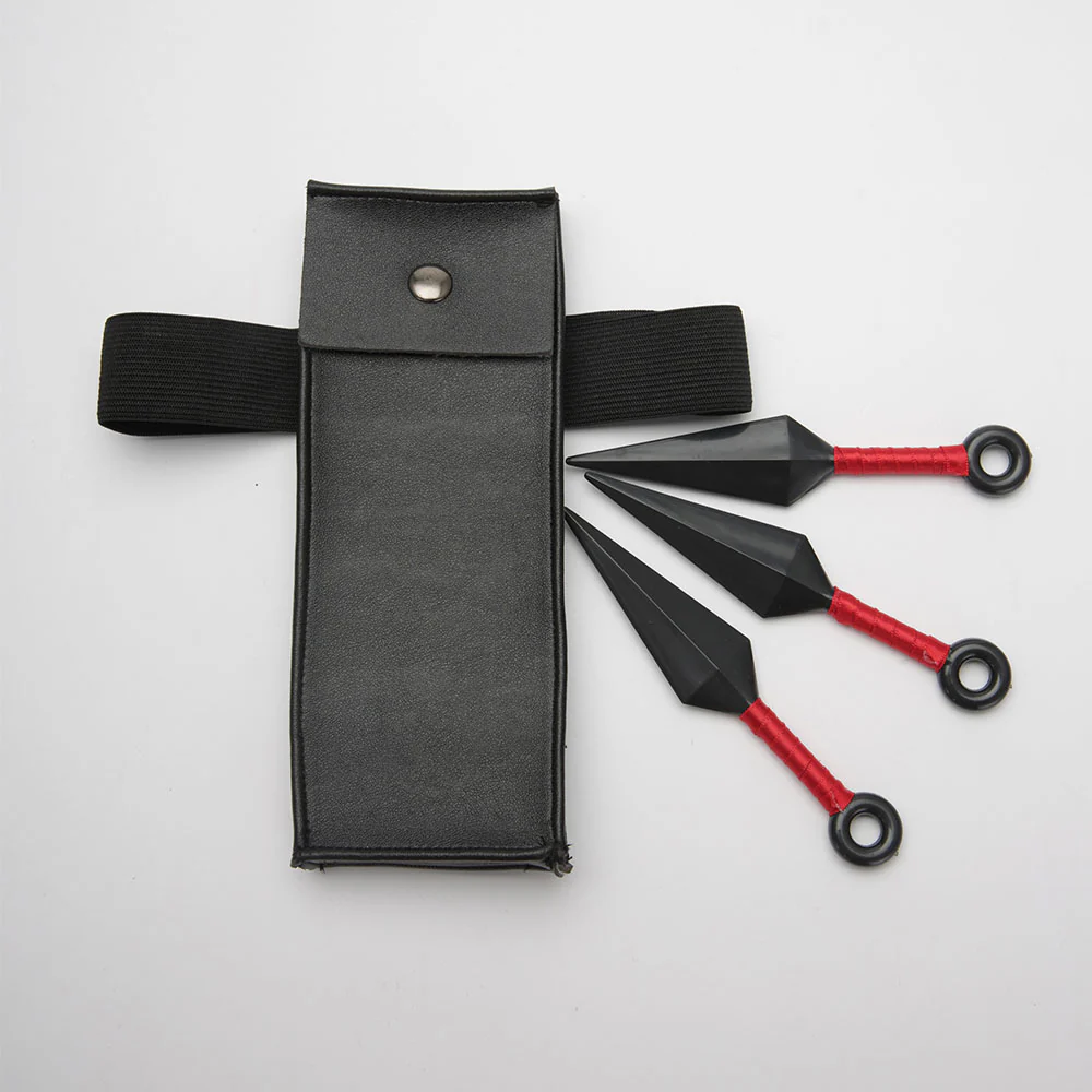 Naruto Costume Konohagakure Ninja Kakashi Naruto Sasuke Cosplay Accessories Weapons - Image 2