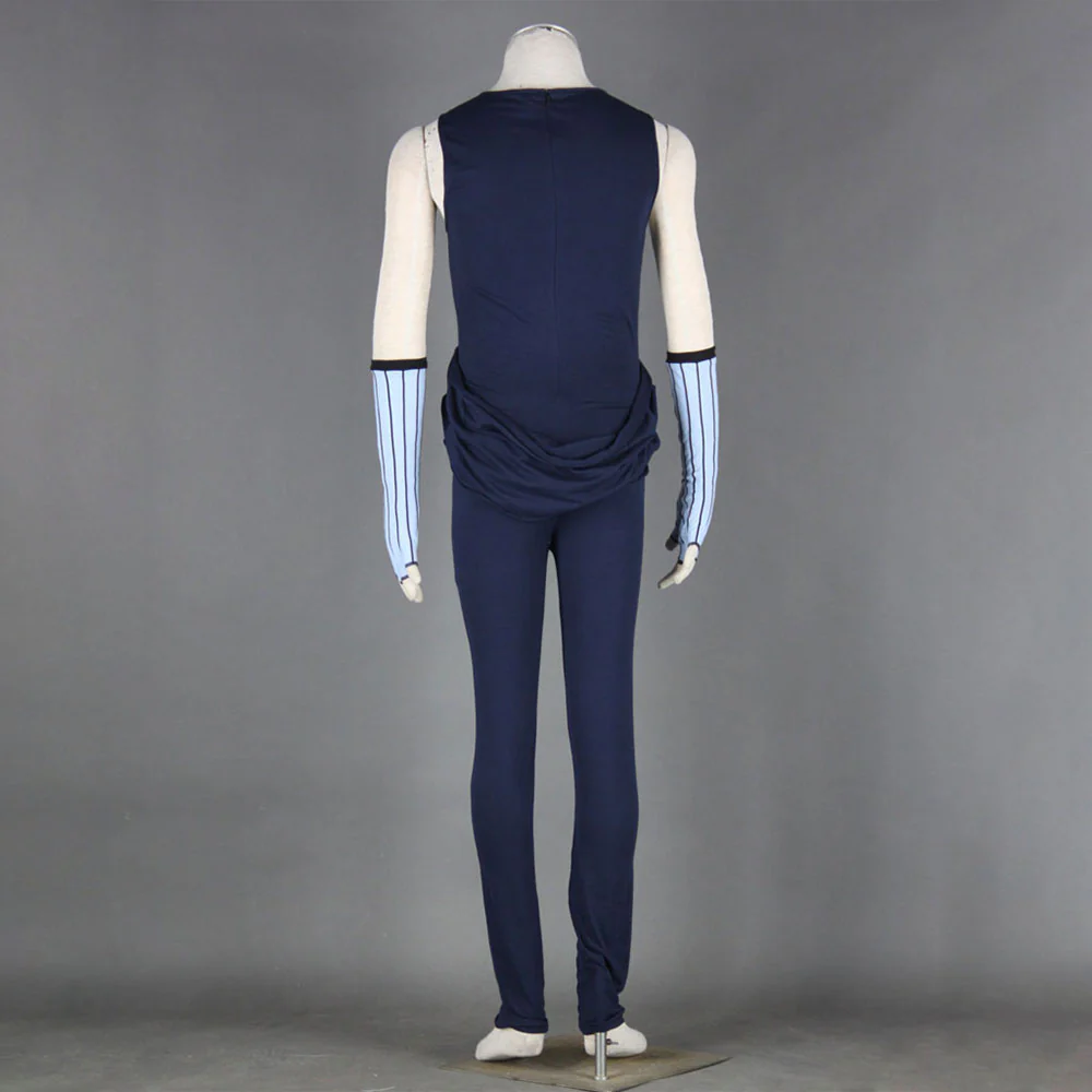 Naruto Costume Momochi Zabuza Cosplay full Outfit with Shoes for Men and Kids - Image 4