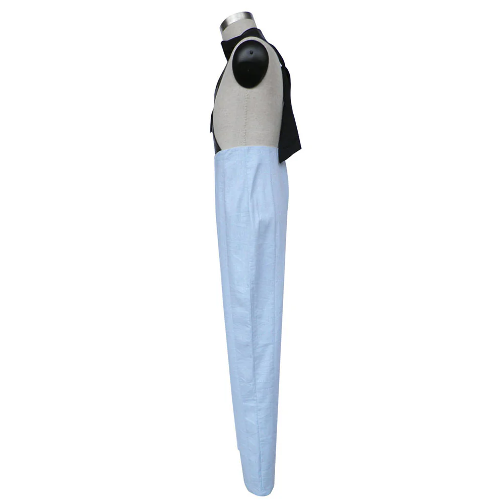 Naruto Costume Momochi Zabuza Shirtless Cosplay full Outfit With Shoes for Men and Kids - Image 5