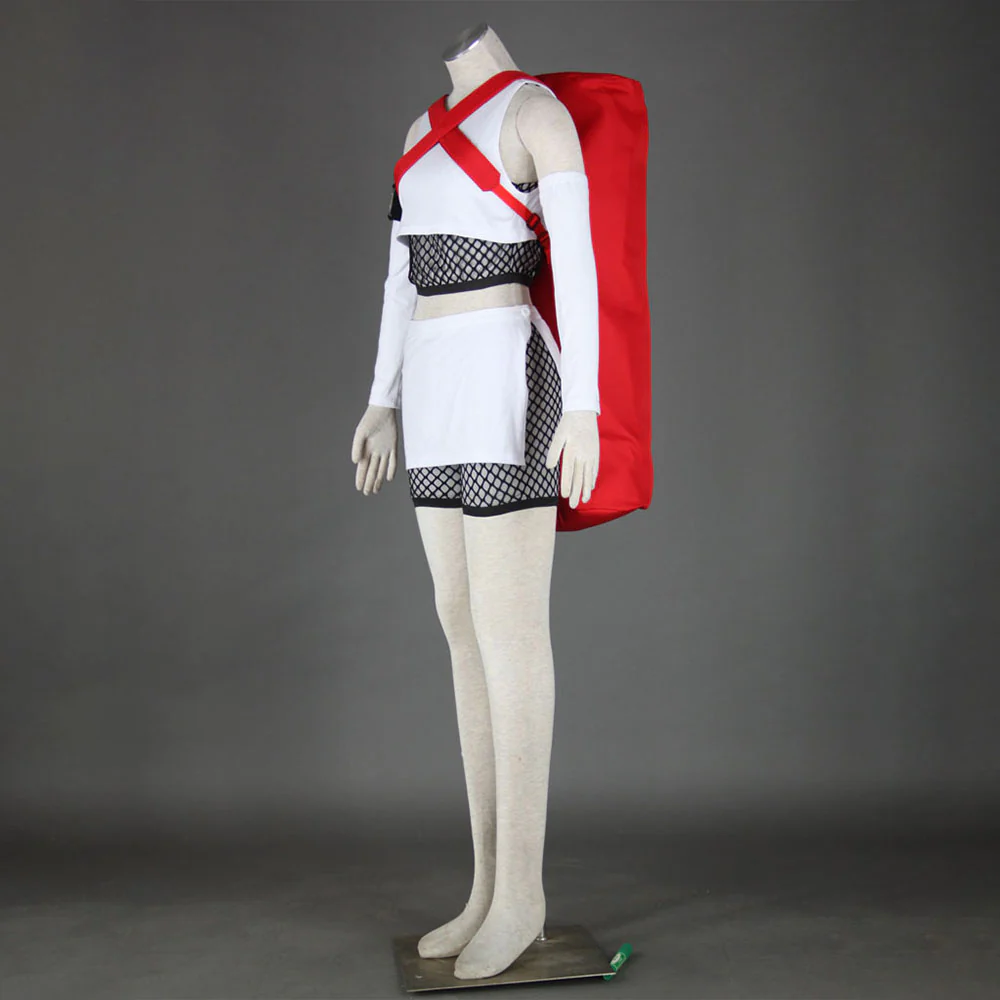 Naruto Costume Nanabi Chomei Fuu Cosplay full Outfit with Shoes for Women and Kids - Image 3