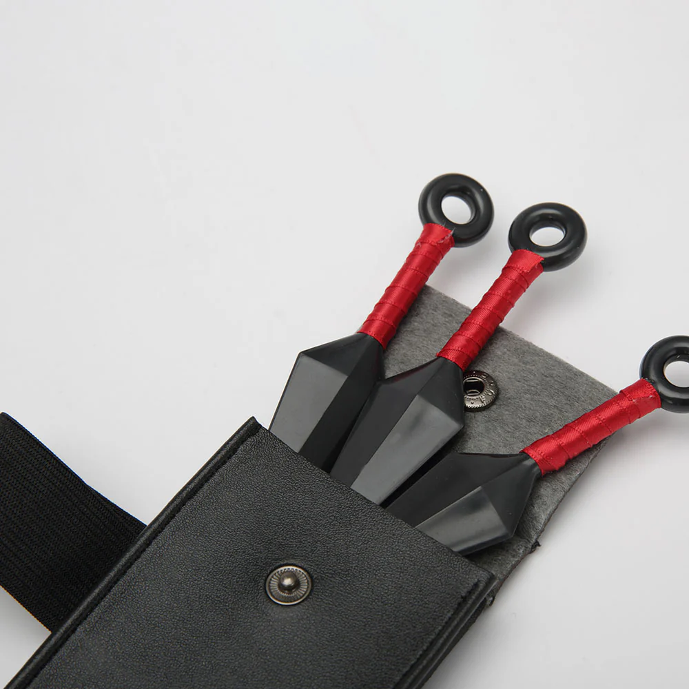Naruto Costume Naruto Ninja Leg Bag with Kunai Cosplay Accessories - Image 4