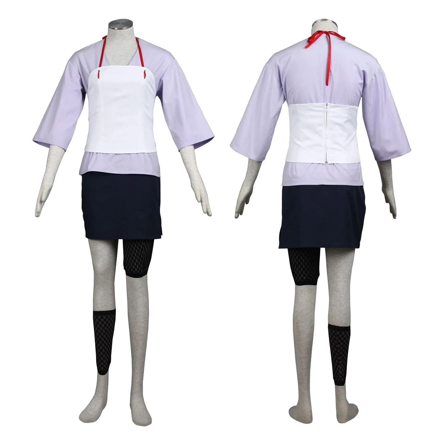 Naruto Costume Temari Cosplay full Outfit for Women and Kids - Image 9
