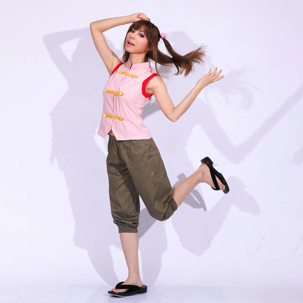 Naruto Costume Tenten Childhood Cosplay full Outfit for Women and Kids - Image 2