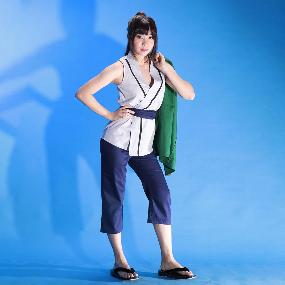 Naruto Costume Tsunade 5th Hokage Cosplay full Outfit for Women and Kids - Image 6