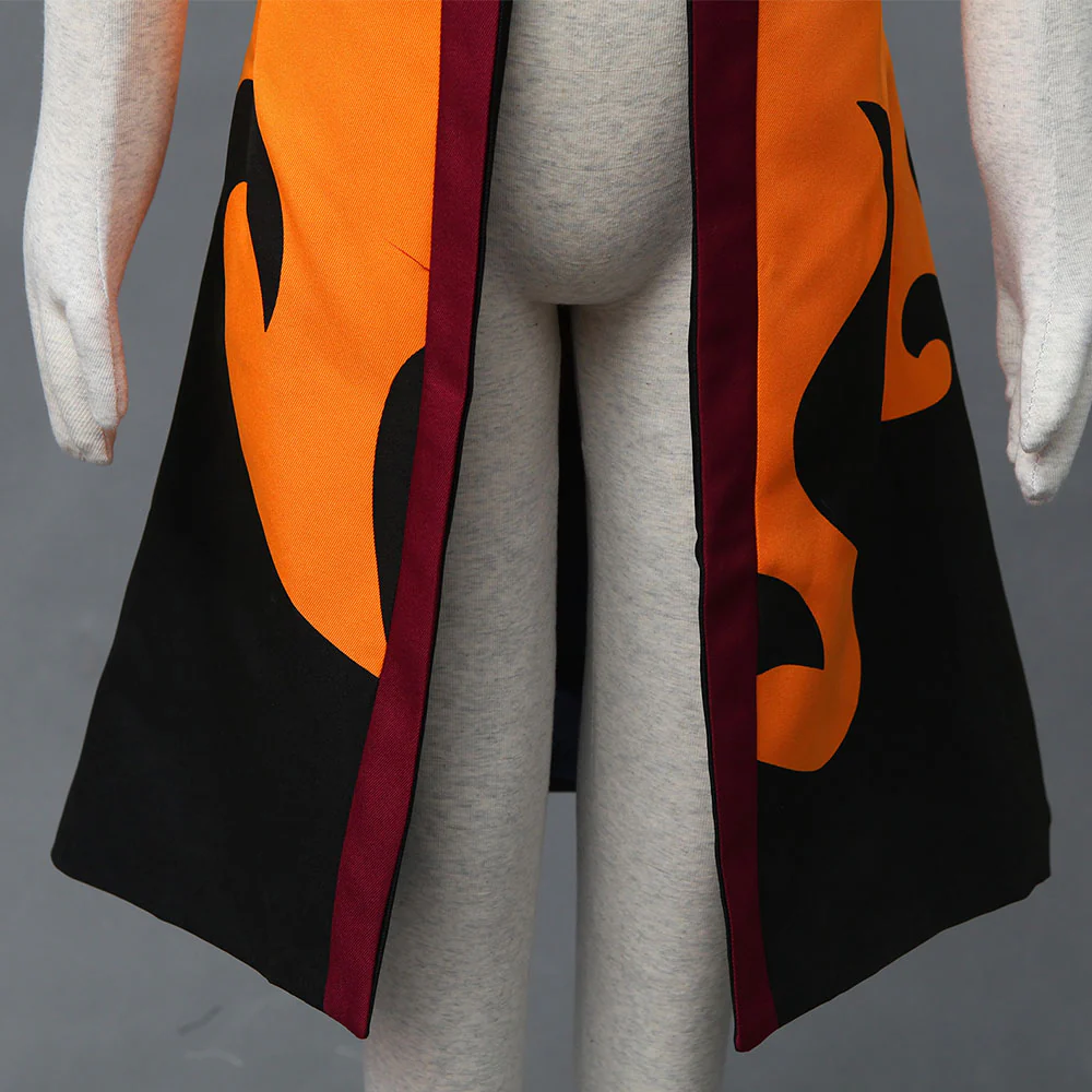 Naruto Costume Uzumake Naruto Sixth Hokage Cosplay Cloak For Men and Kids - Image 10