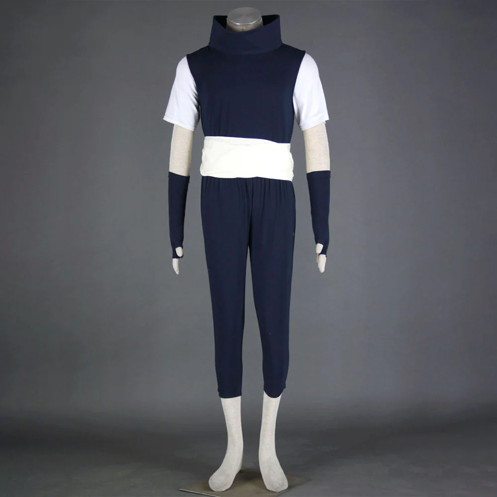 Naruto Costume Yakushi Kabuto Taking Chunin Exam Cosplay full Outfit for Men and Kids - Image 2