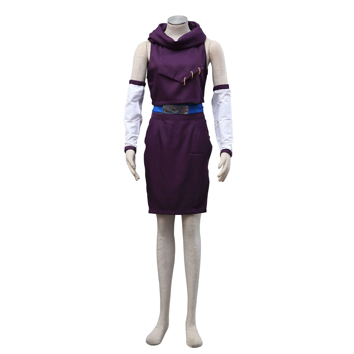 Naruto Costume Yamanaka Ino Childhood Cosplay full Outfit for Women and Kids - Image 2