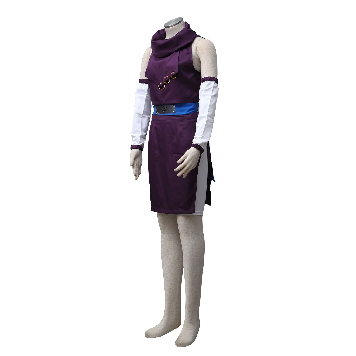 Naruto Costume Yamanaka Ino Childhood Cosplay full Outfit for Women and Kids - Image 3