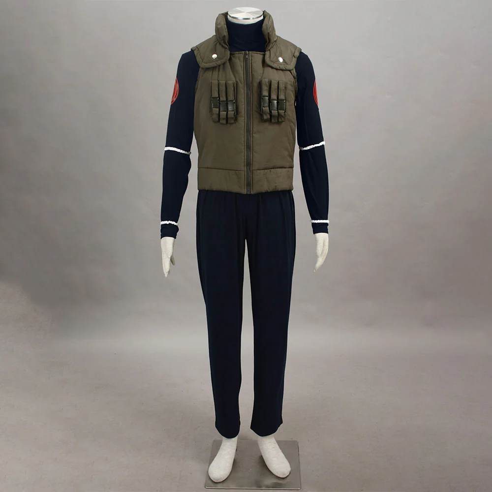 Naruto Shippuden Costume 4th Hokage Namikaze Minato Cosplay full Outfit for Men and Kids - Image 7