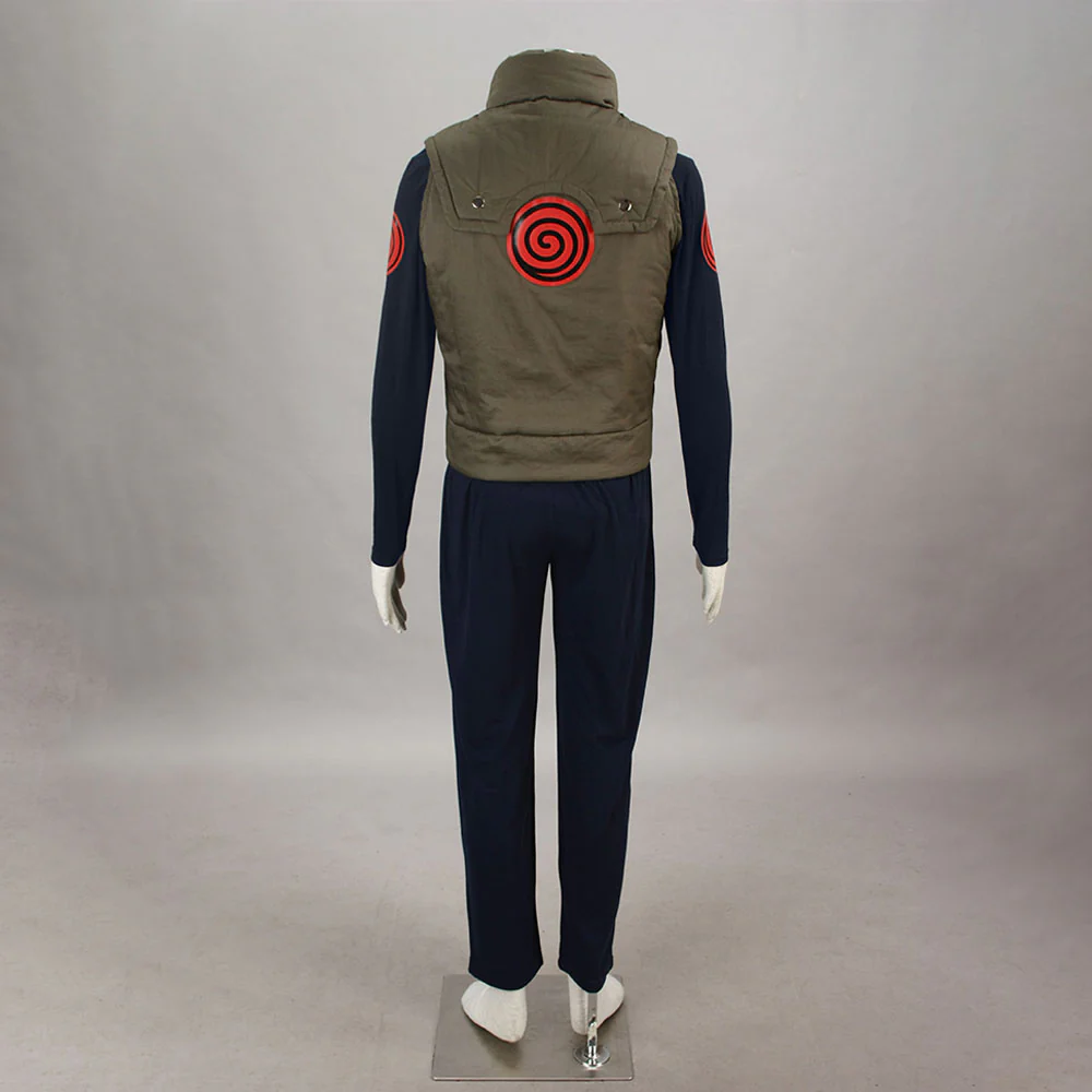 Naruto Shippuden Costume 4th Hokage Namikaze Minato Cosplay full Outfit for Men and Kids - Image 8