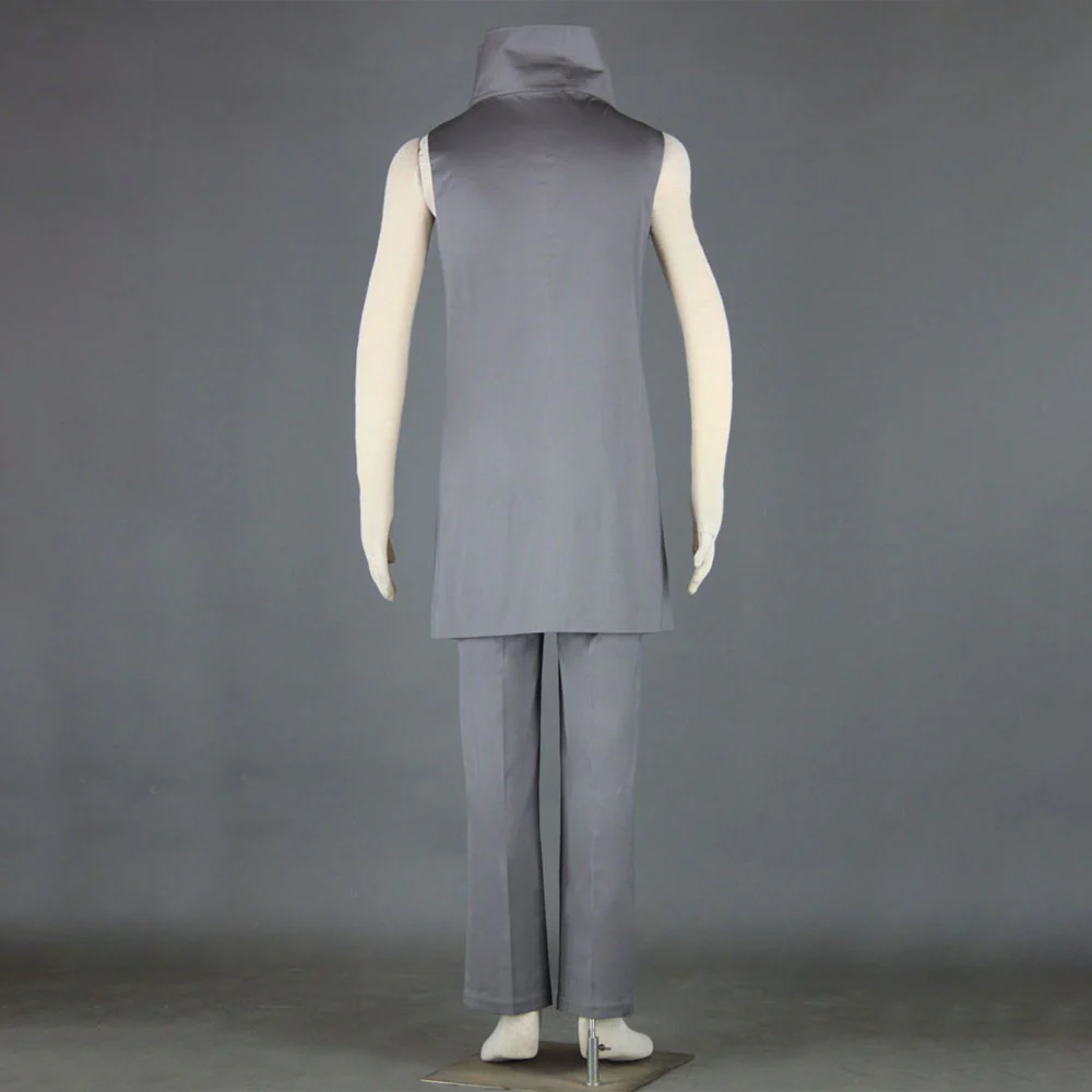 Naruto Shippuden Costume Aburame Shino Cosplay full Outfit with Bag for Men and Kids - Image 9