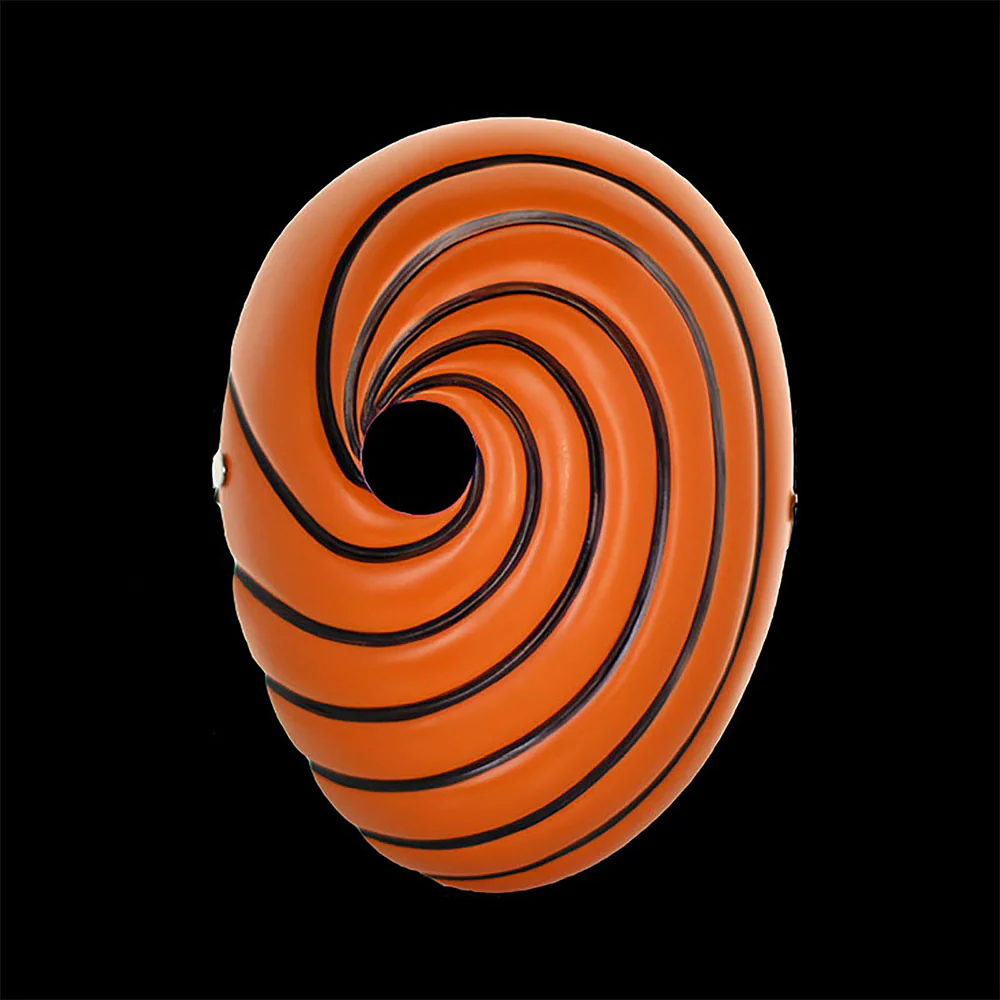 Naruto Shippuden Costume Akatsuki Obito Tobi Cosplay Mask for Adults and Kids - Image 3