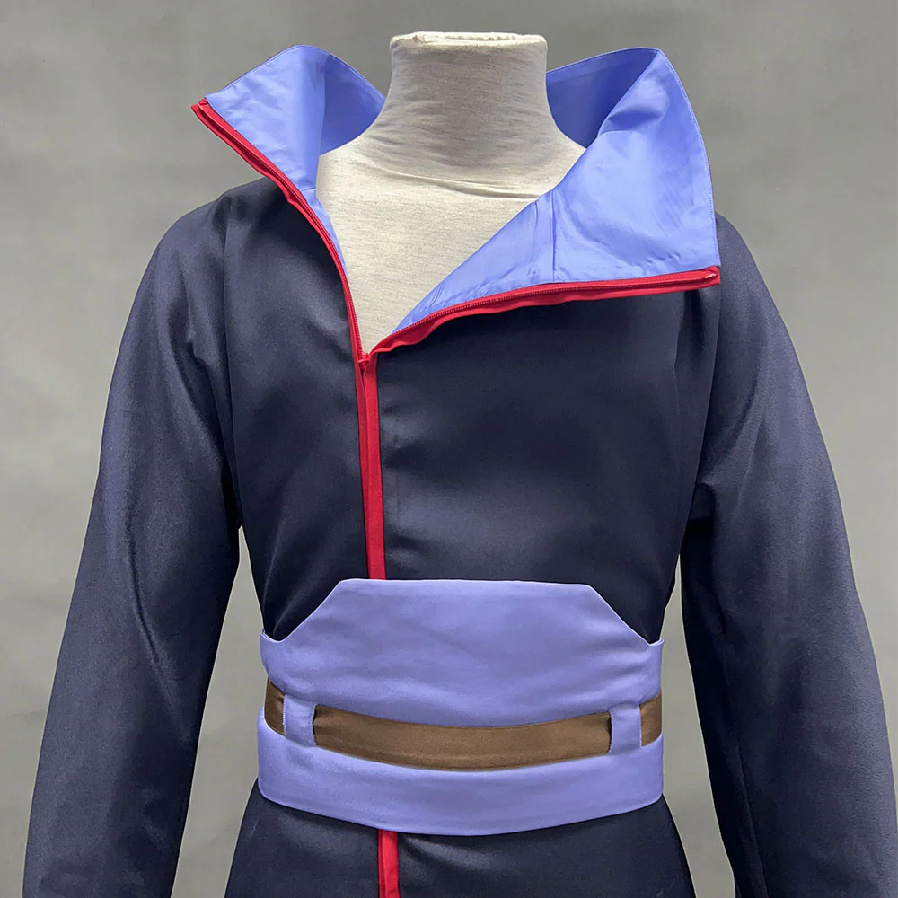Naruto Shippuden Costume Amegakure Konan Pain Costumes Cloak with Headband and Accessories - Image 8