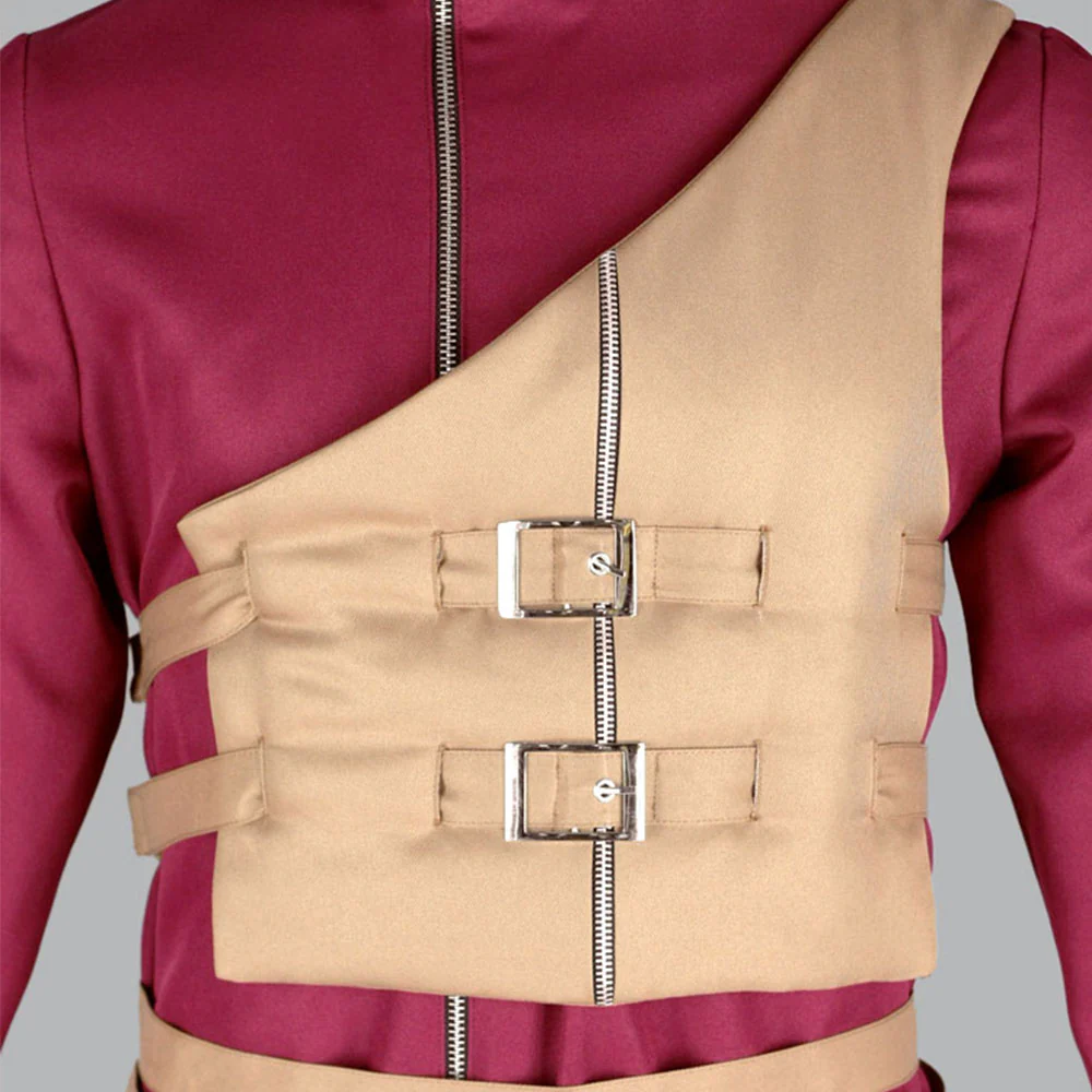 Naruto Shippuden Costume Gaara Cosplay full Outfit for Men and Kids - Image 8