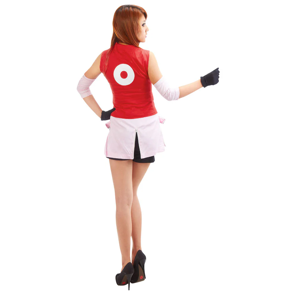 Naruto Shippuden Costume Haruno Sakura Cosplay full Outfit for Women and Kids - Image 6