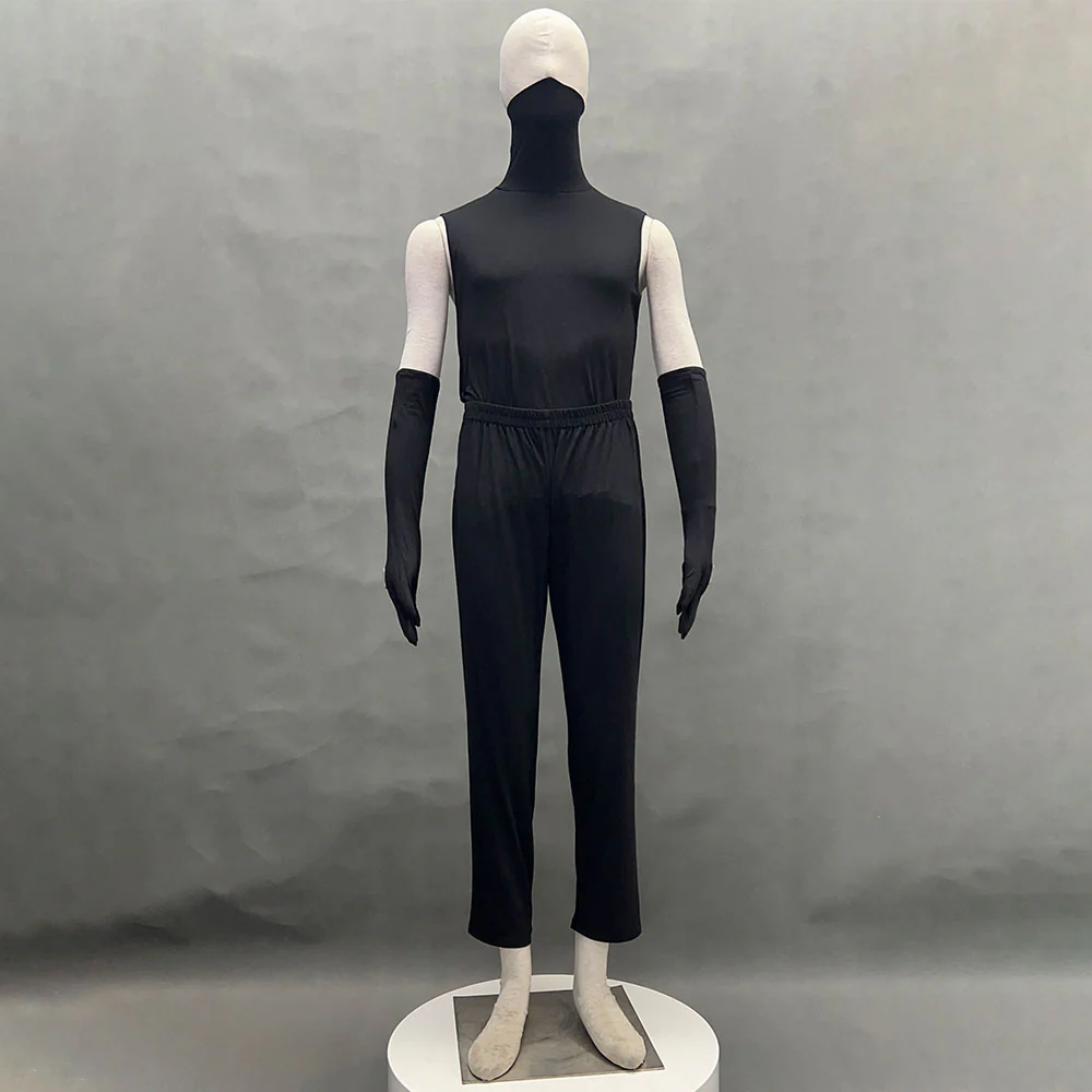 Naruto Shippuden Costume Hatake Kakashi Anbu Cosplay Mask Shirt White full Outfits with Accessories - Image 10