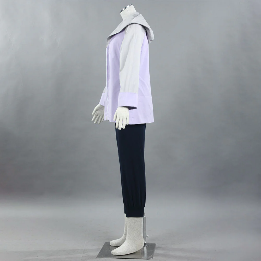 Naruto Shippuden Costume Hyuga Hinata Cosplay full Outfit for Women and Kids - Image 10