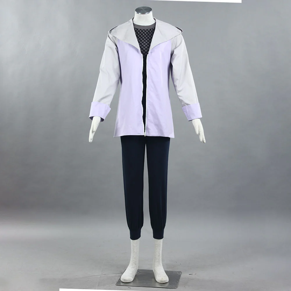 Naruto Shippuden Costume Hyuga Hinata Cosplay full Outfit for Women and Kids - Image 7
