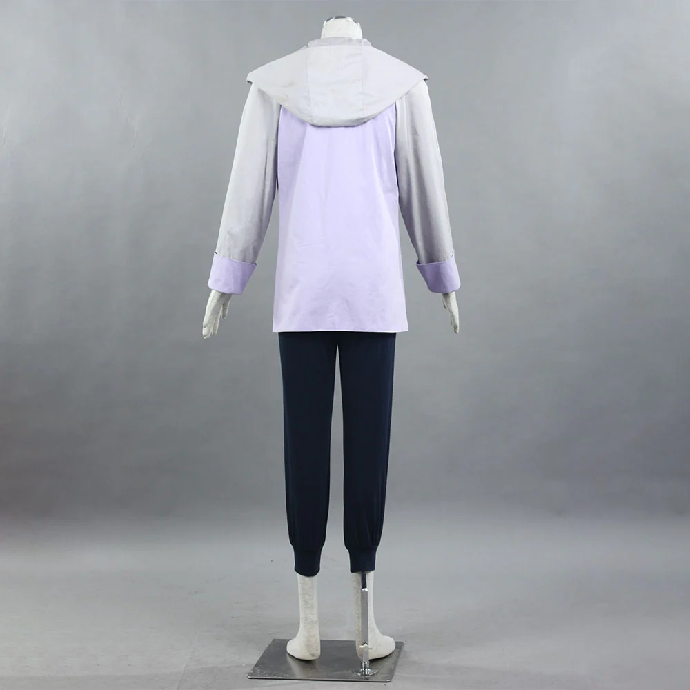 Naruto Shippuden Costume Hyuga Hinata Cosplay full Outfit for Women and Kids - Image 9
