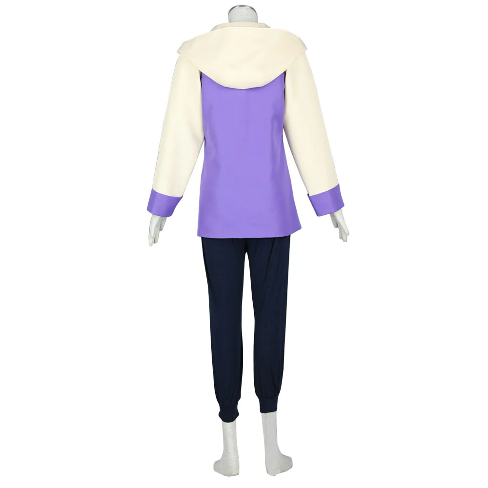 Naruto Shippuden Costume Hyuuga Hinata Cosplay full Outfit for Women and Kids - Image 4