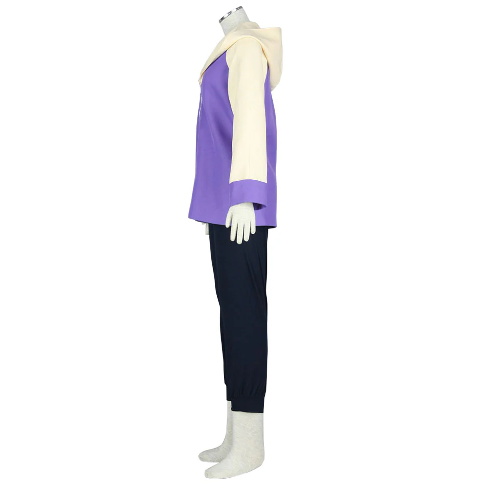 Naruto Shippuden Costume Hyuuga Hinata Cosplay full Outfit for Women and Kids - Image 5