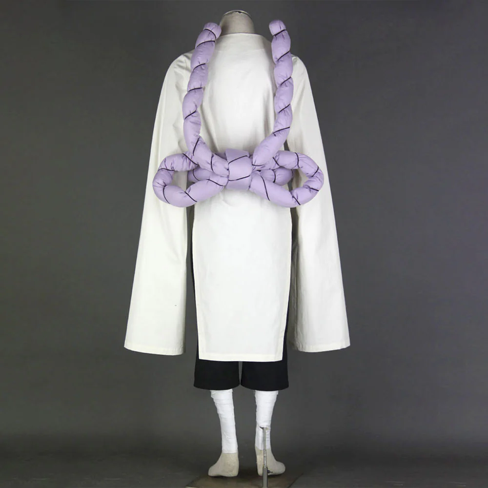 Naruto Shippuden Costume Kaguya Kimimaro Cosplay full Outfit for Men and Kids - Image 4