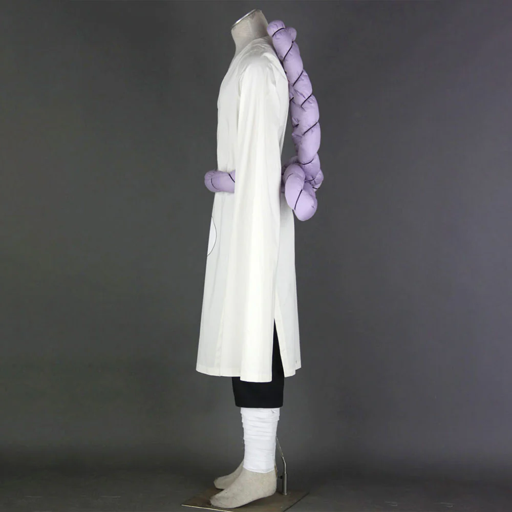 Naruto Shippuden Costume Kaguya Kimimaro Cosplay full Outfit for Men and Kids - Image 5