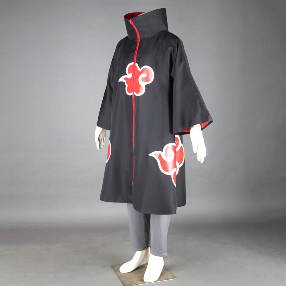 Naruto Shippuden Costume Kakuzu Cosplay full Outfit with Hat for Men and Kids - Image 3