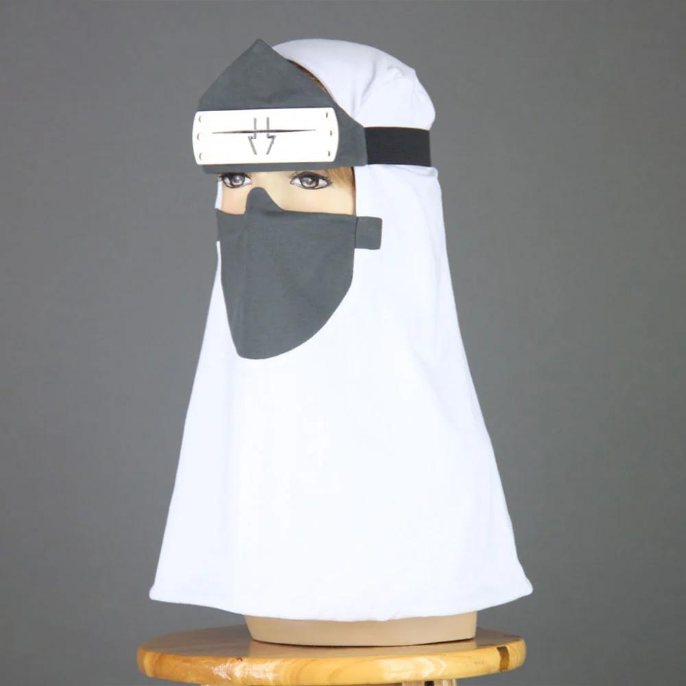 Naruto Shippuden Costume Kakuzu Cosplay full Outfit with Hat for Men and Kids - Image 8