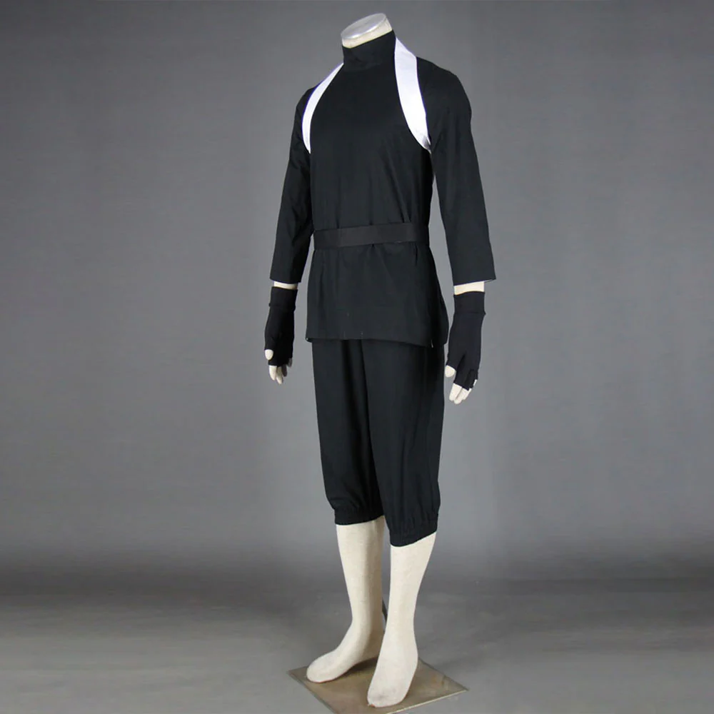 Naruto Shippuden Costume Kankuro Cosplay full Outfit with Hat for Men and Kids - Image 5