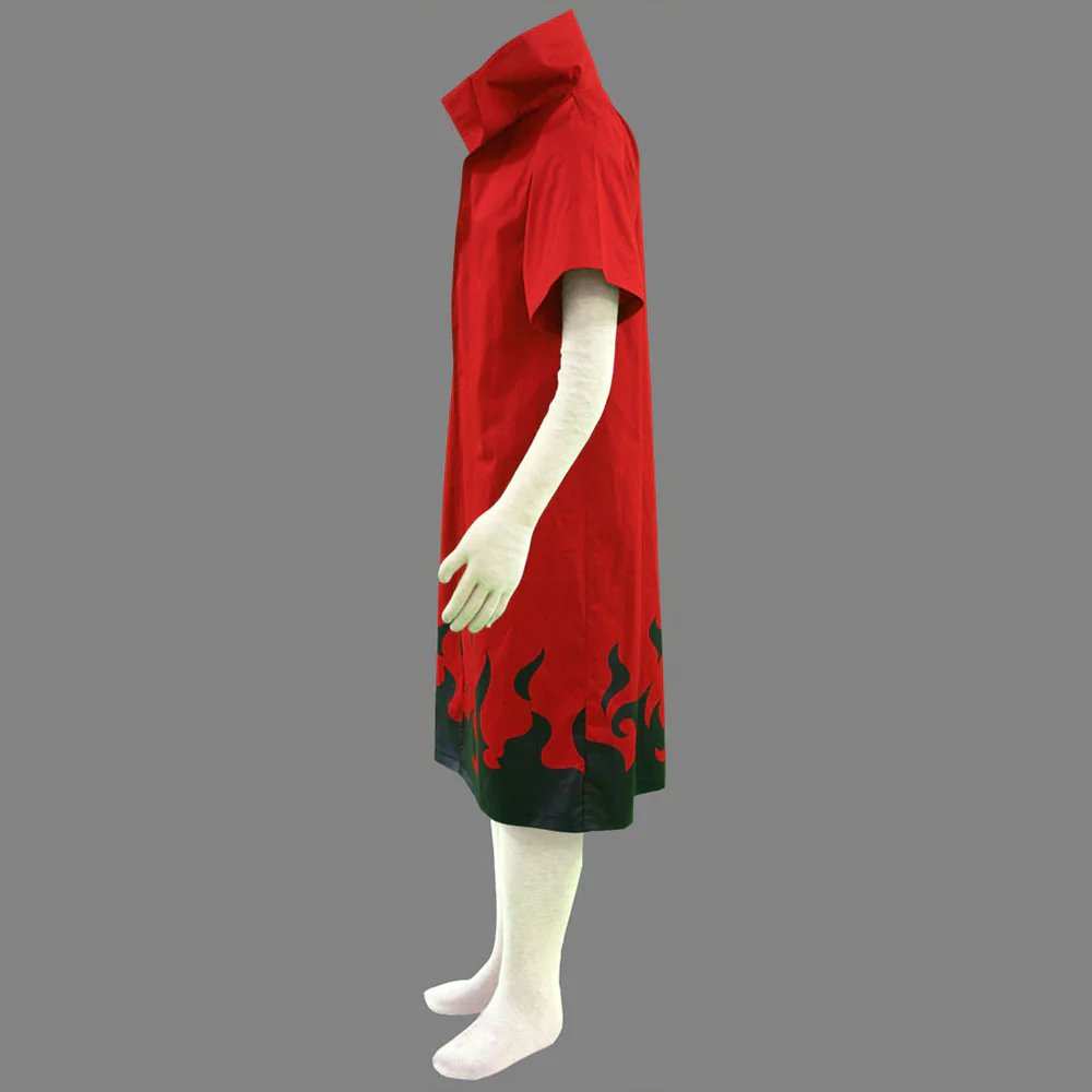 Naruto Shippuden Costume Naruto Sennin Moodo Cosplay Cloak Long Coat for Men and Kids - Image 5