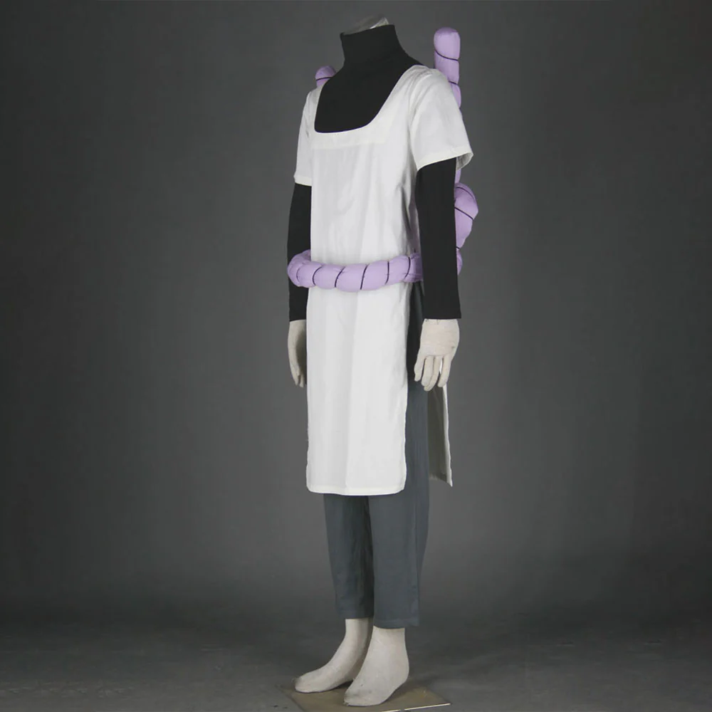 Naruto Shippuden Costume Orochimaru Cosplay full Outfit for Men and Kids - Image 3