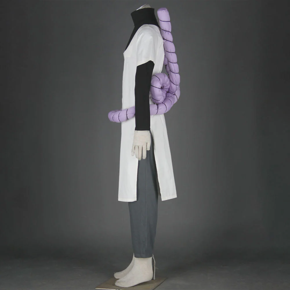 Naruto Shippuden Costume Orochimaru Cosplay full Outfit for Men and Kids - Image 5