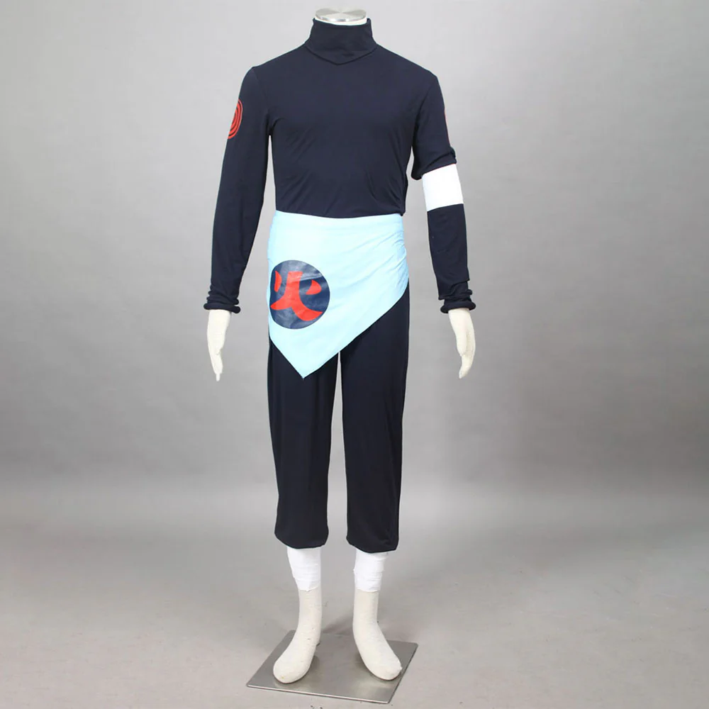 Naruto Shippuden Costume Sarutobi Asuma Cosplay full Outfit for Men and Kids - Image 7
