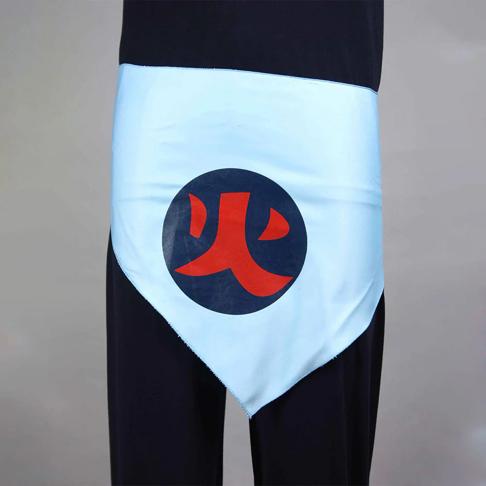 Naruto Shippuden Costume Sarutobi Asuma Cosplay full Outfit for Men and Kids - Image 9