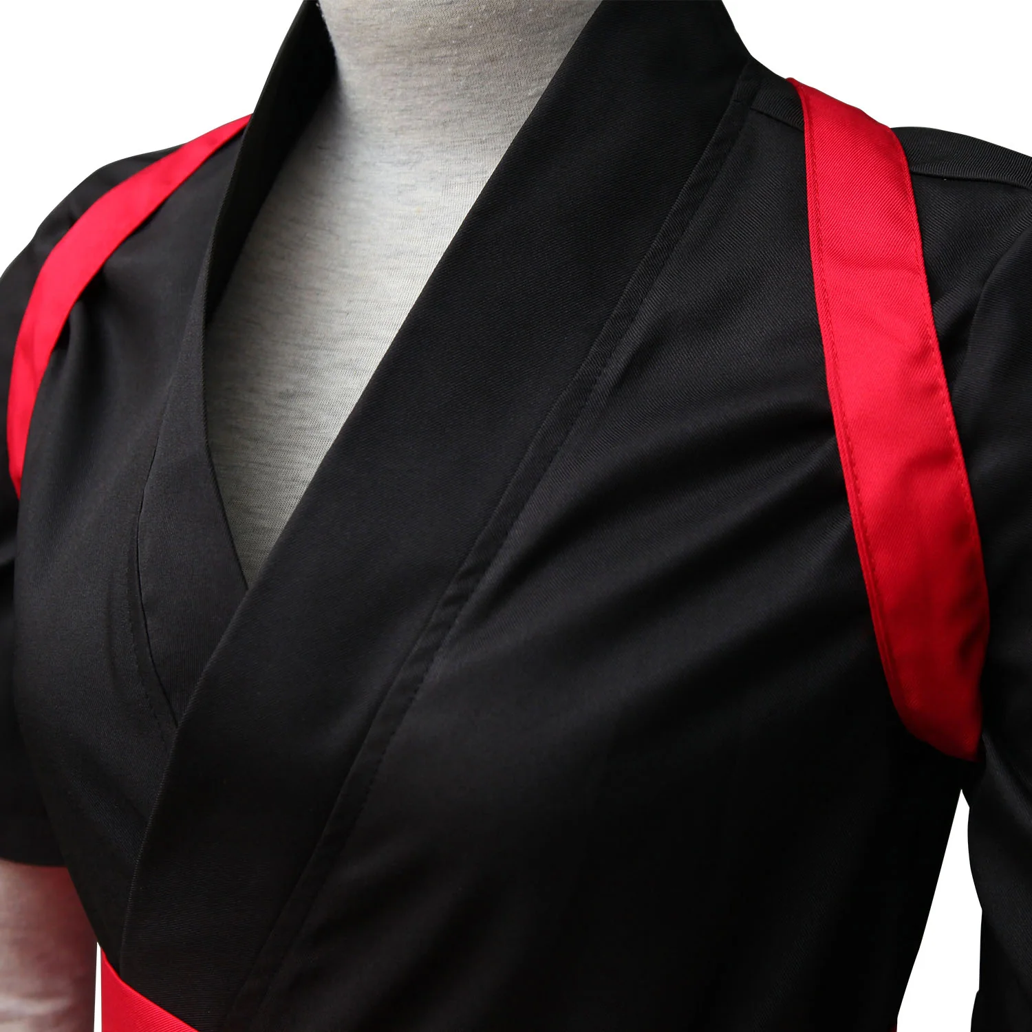 Naruto Shippuden Costume Temari Cosplay Black full Outfit for Women and Kids - Image 11