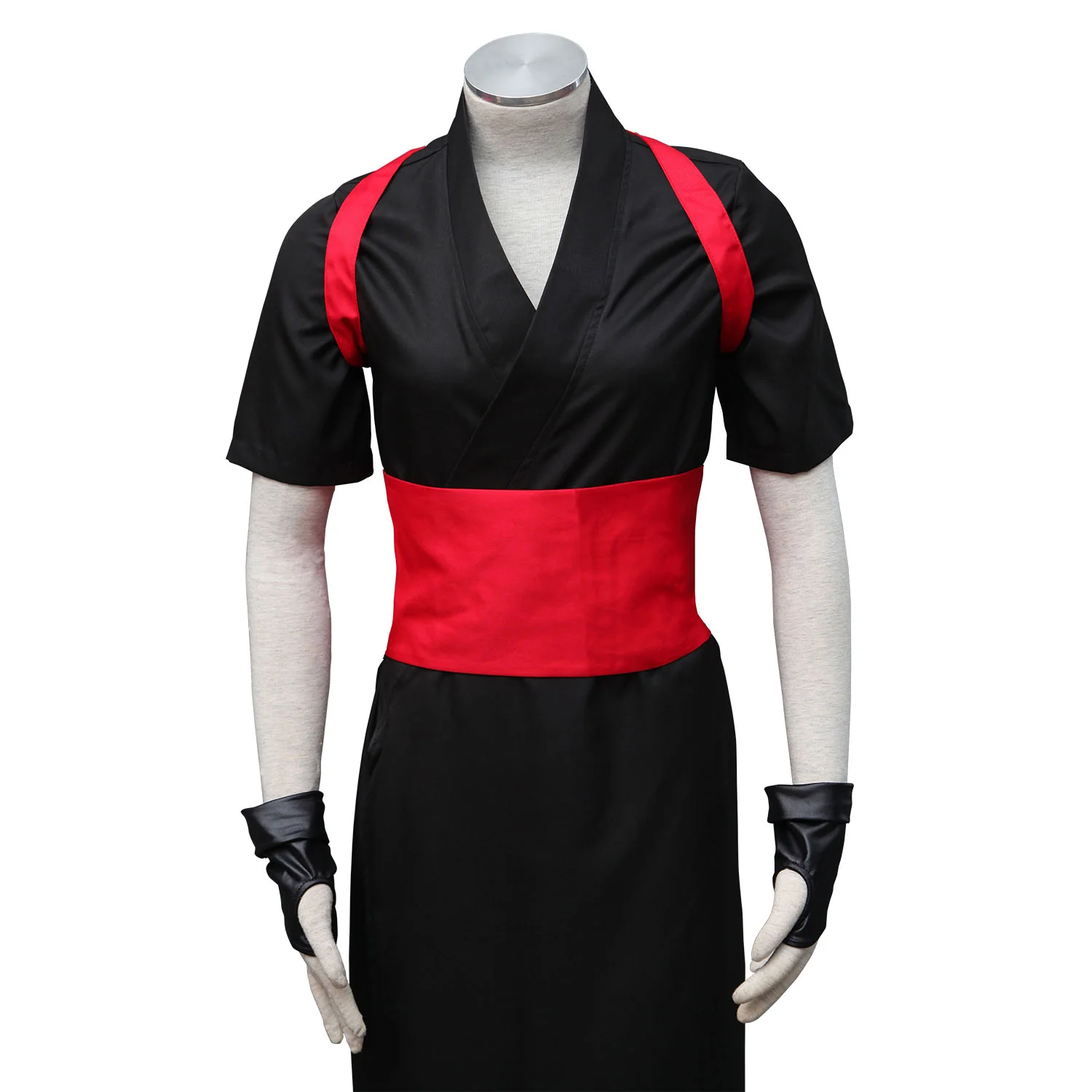 Naruto Shippuden Costume Temari Cosplay Black full Outfit for Women and Kids - Image 9
