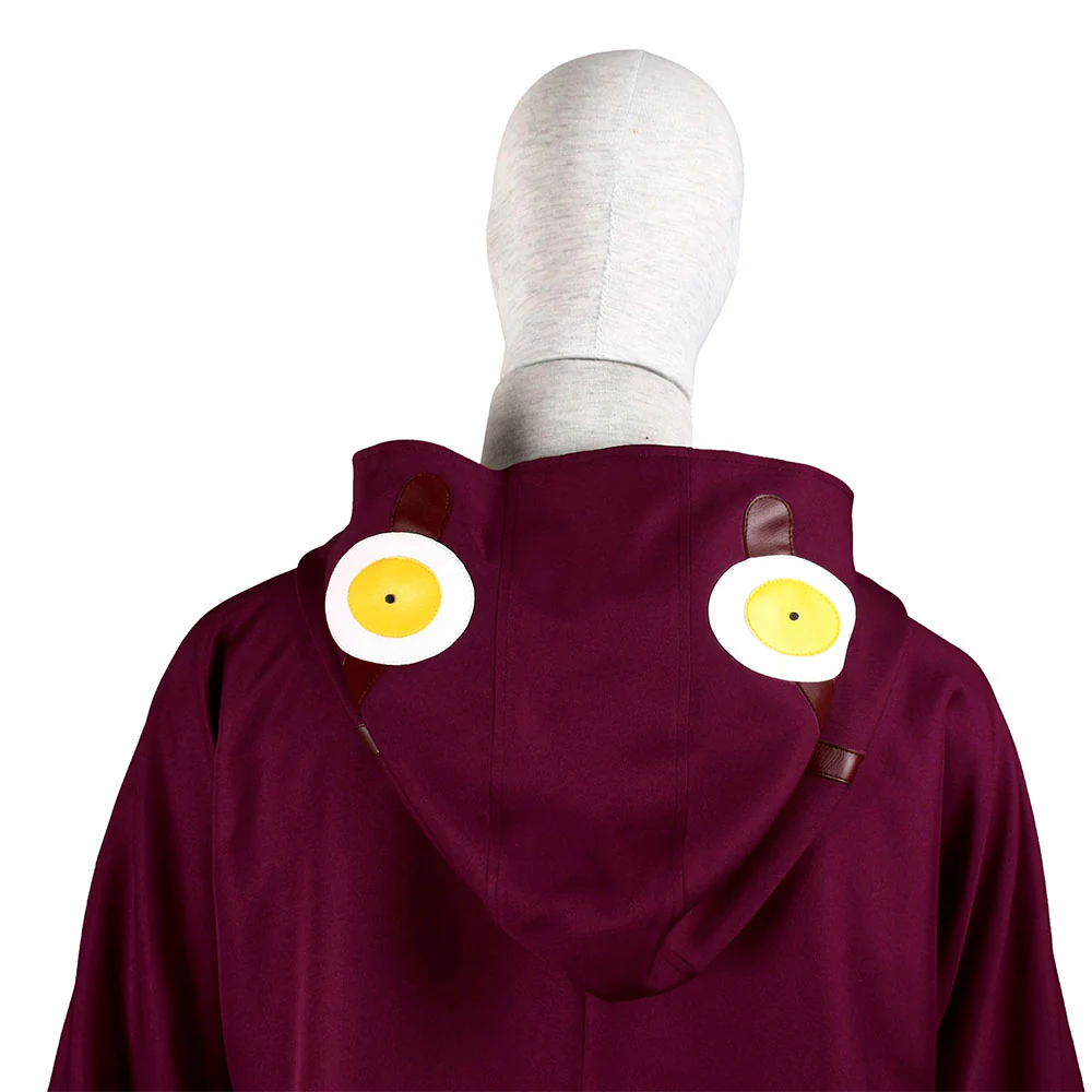 Naruto Shippuden Costume Yakushi Kabuto Cloak Cosplay Snake Robe for Men and Kids - Image 9