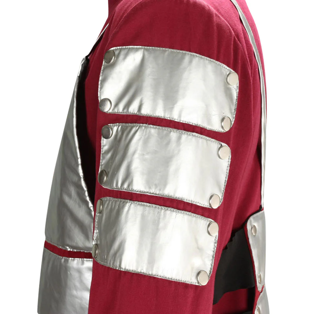 Naruto Shippuuden Costume Akimichi Chouji Red Cosplay full Outfit for Men and Kids - Image 9