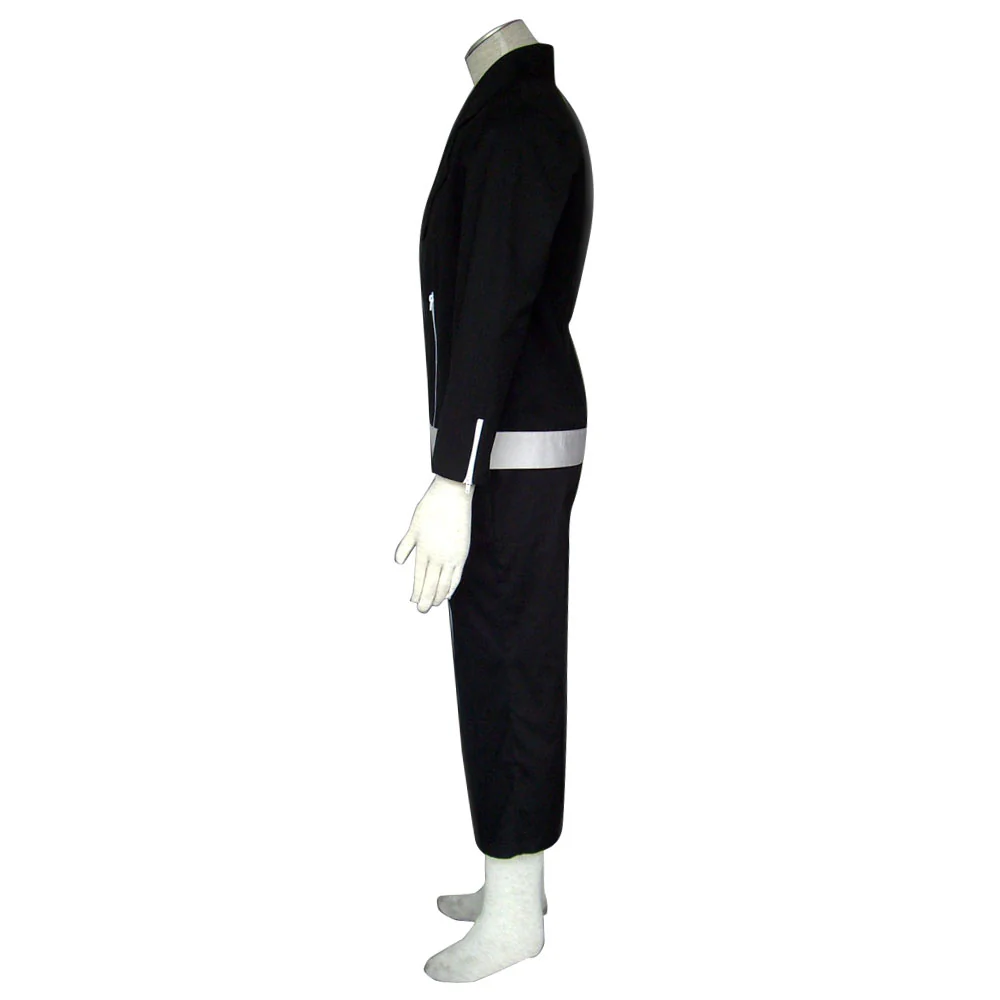 Naruto Shippuuden Costume Inuzuka Kiba Juvenile Gray Cosplay full Outfit for Men and Kids - Image 4