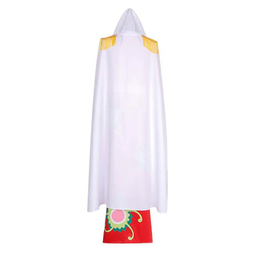 One Piece Costumes Boa Hancock Cosplay Dress Full Outfit with Snake Earrings for Women - Image 2