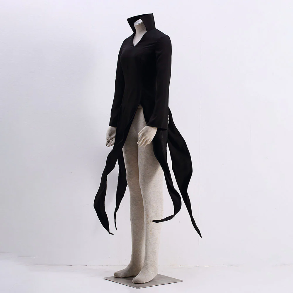One-Punch Man Costume Tatsumaki Cosplay Black Dress for Women and Kids - Image 3